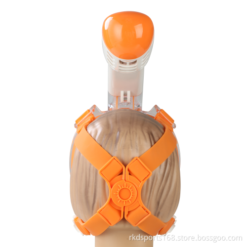 RKD new-design easy breath full face snorkel mask